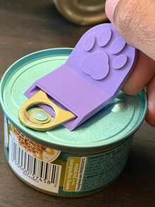 3pcs Pet Can Opener, Ergonomic Non-Slip Handle, Suitable For Cat/Dog Food Cans, Durable Plastic Kitchen Tool, Easy To Clean Design - Can Opener - View 1