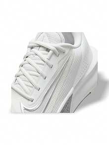 Giày bóng rổ nam Nike Precision VII, thoáng khí, thấm hút mồ hôi, đa năng, logo chắc chắn, độ đàn hồi tốt, dễ giặt, thích hợp cho thể thao ngoài trời, chạy bộ, đi học hàng ngày, màu trắng HJ9153-102 - trắng - Xem 6