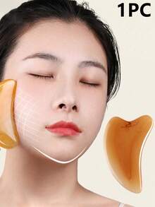 3pcs /Set Of Facial Massage Tools, Imitation Lamb Horn Scraping Board, Pull Rod, Facial Specific Resin Meridian Massage Stick, Facial Scraping Board, Universal Scraping, Facial Scraping Board, Stretching Rod, Facial, Neck, And Eye Beauty Salon Full Body Scraping Tablets, Nose Scraper, Nose Beauty, Acupoint Pointing, Facial Massage, Lifting Nose Bridge, Pulling Meridians And Acupoints, Facial Stretching Rod, Scraping Board - Multicolor - View 16