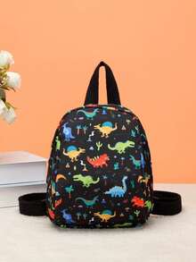 Cartoon Dinosaur Diving Small Backpack/Crossbody Bag/Coin Purse - Stylish Crossbody Bag, Cute Cartoon Casual Outdoor Chest Bag - Cartoon Backpack - View 14