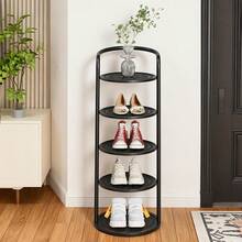 Senmeo 5-Tier Multi-Purpose Metal Shoe Rack - Modern Sturdy Frame, Entryway/Wardrobe/Home, Holiday/Christmas Gift, Black/White - 白色 - 查看 8