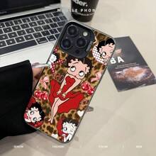 Cartoon-Betty HOT-Boop Phone Case For Apple 11 12 13 14 15 16Pro Max Plus Protect Plating Phone Case. Christmas Accessories. Minimalist New Style Holiday Gift Customizable Things Waterproof Anti-Fall Scratch Resistant Add A Festive Touch Holiday Special Offer  17 Pro Case  17 Pro Max Case It Is The Best Gift Choice For Friends Or Family.  15 Case  Case Great For Holiday Parties  14 Case Phone Cases Festival Gift Exquisite  16 Promax Case Fall Stitch 1 Hot Selling Item New Year Special Offer - z4 - Xem 8