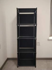 One 5/6-Layer Open Multi-Functional Shoe Rack, Bookshelf And Display Stand Storage Rack. It Is Convenient For Disassembling During The Holiday Season To Save Space, And Can Effectively Save Space To Help Organize And Store Various Items Such As Shoes, Books, Kitchenware, Snacks, Bottles And Jars, Towels And Tissue Boxes, Kitchen Supplies, Etc.