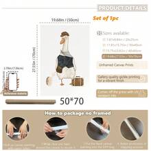 1pc Canvas Wall Art Retro Forest Theme Nursery Wall Art_Bohemian Style Nursery Decor Nursery Supplies Framed Nursery Wall Art Perfectly Suited For Children's Room Decor, Playroom Decor Children's Room Decor Nursery Decor, Playroom Decor, Preschool Decor, Girls' Bedroom Girls' Room Decor Children's Room Decor Boys' Bedroom Boys' Room Decor Girls' Bedroom Decor