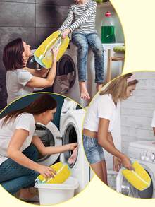 (2Pcs White, Yellow, Blue, Grey) Shoe Cleaning Bags, Shoe Washing Machine Bags, Reusable Washing Machine Bags For All Shoe Types And Sizes, Deep Cleaning Shoe Bags - Multicolor - View 10