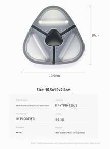 Éplucheur, coupe-légumes, râpe en acier inoxydable 3-en-1, outil de cuisine multifonction - Multicolore - Voir 4