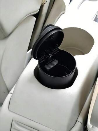1pc New Car Ashtray Garbage Coin Storage Cup Container Cigar Ash Tray Car Styling Universal Size Ashtray