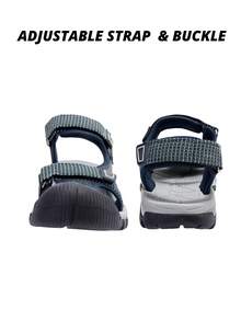 CAMEL CROWN Sandalias cerradas impermeables para mujer, cómodas y ajustables para deportes al aire libre, senderismo, playa, trekking y camping en verano - Azul - Ver 4