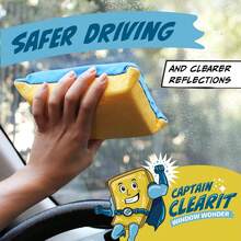 Super Large Car Window Defogging Sponge With Super Absorbent Self-Cleaning And No Residue Left - one-size - View 9