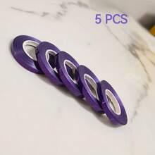 10pcs/1roll/5rolls Curled Ribbon, Embossed Curled Ribbon, Metallic Balloon String Decorative Tape, For Gift Wrapping, Shiny Curled Balloon Ribbon Mix Glitter Laser Party Balloon Ribbon And String, Suitable For Valentine's Day, Birthday, Wedding Party Holiday Decoration, Arts & Crafts (10m/Roll) - Rose Gold - View 22