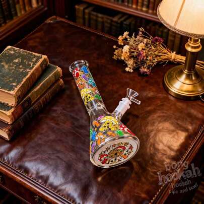 El  Más VENDIDO de 2025 | 11" Pipa de Agua de Vidrio | Cazoleta 14mm Incluida | Únete a la