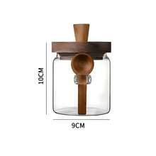 3pcs Glass Coffee Jars With Lids And Spoons, Airtight Glass Storage Jars Food Storage Containers Suitable For Kitchen Counter, Food Cabinet, Decorative Jars For Tea And Candy (Glass Coffee Jars With Spoons) - Multicolor - View 11
