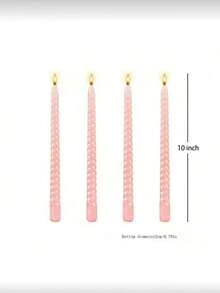 4pcs/8pcs Pink Taper Candles, Elegant Dinner Candles, Wedding Candles, Candlelight Dinner Decor Candles, Party & Gathering Decor Candles, Wedding Decor Candles, Room Decor Candles, Home Decor Candles. Holiday Gifts, Party Gifts, Graduation Gifts, Birthday Gifts, Bridesmaid Favors.