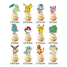 Đồ dùng trang trí tiệc sinh nhật hoạt hình, trang trí bánh kem, băng rôn, giá đỡ bánh, đồ trang trí tiệc, quà tặng, đồ chơi, phù hợp cho bé trai và bé gái. - Nhiều màu - Xem 4