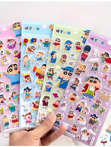 1 pieza Pegatinas decorativas aleatorias, adecuadas para funda de teléfono móvil, taza de agua, etc. (Algunos estilos pueden tener variaciones de color y se enviarán al azar) - Multicolor - Ver 5