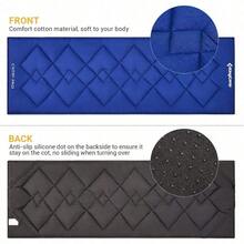 KingCamp - Cojín de Dormir para Camping cómoda y Ligera más Gruesa Suave cálida Antideslizante para Camping Senderismo 75 x 25 Pulgadas Color Azul Marino - Multicolor - Ver 5