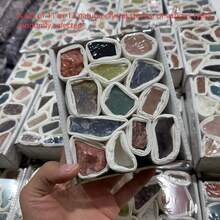 11/13颗天然水晶石，玛瑙水晶晶洞，矿物标本，水晶石礼盒套装，地质历史礼品，DIY项目游戏，水晶采矿装饰，情人节礼物，水晶礼品 - 1套隨機 - 查看 14