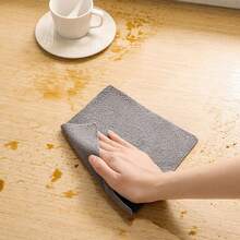 Removable Microfiber Cleaning Cloths: Multi-Purpose Absorbent Cloths For Effortless Cleaning. - Dark Grey - View 4