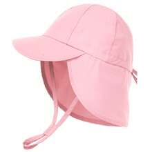 1件婴儿UPF 50+速干连帽防晒斗篷，轻便透气沙滩帽，适合户外游泳、徒步旅行和夏季活动 - 1PC - 查看 14
