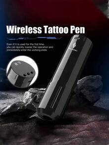 SUANGL Rechargeable Wireless Tattoo Gun Kit, 10/20 Tattoo Needle Ink Set, A Complete Wired Tattoo Machine Kit And Tattoo Supplies As A Gift Suitable For Beginners And Tattoo Artists Wireless Tattoo Gun Kit, Portable Tattoo Gun Set, 1000mAh Rechargeable Lithium Battery, 5-Hour Battery Life, Digital Screen Display, Complete Tattoo Gun Set Suitable For Beginners And Tattoo Artists, For Gift Wireless Tattoo Machine - Nhiều màu - Xem 6