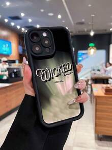 Funda para teléfono Wicked Party Vibes compatible con fundas para teléfonos ,  17,  16 Pro Max,  15 Pro Max,  13 y  12. Fabricada en material TPU, que proporciona protección contra golpes y caídas. Es un regalo perfecto para Halloween, fiestas y ocasiones festivas con amigos y familiares. Tarta de Fresa, cubiertas, funda para teléfono, fundas para teléfono, funda para , funda para  17 Pro, funda para  16, Navidad, funda para  17 Pro Max, funda para  17, fundas para , funda para  15,  17 Pro Max, fundas para , funda para  16 Plus, regalos de Navidad, funda para  13, funda navideña para teléfono, funda para  16 Pro, funda para teléfono  15, funda para teléfono  13, funda para  26, rosa, funda rosa para teléfono, regalos, malvado, regalos para mujeres, funda bonita para teléfono, regalos para hombres, funda negra para teléfono, regalos para hombres - Negro - Ver 1