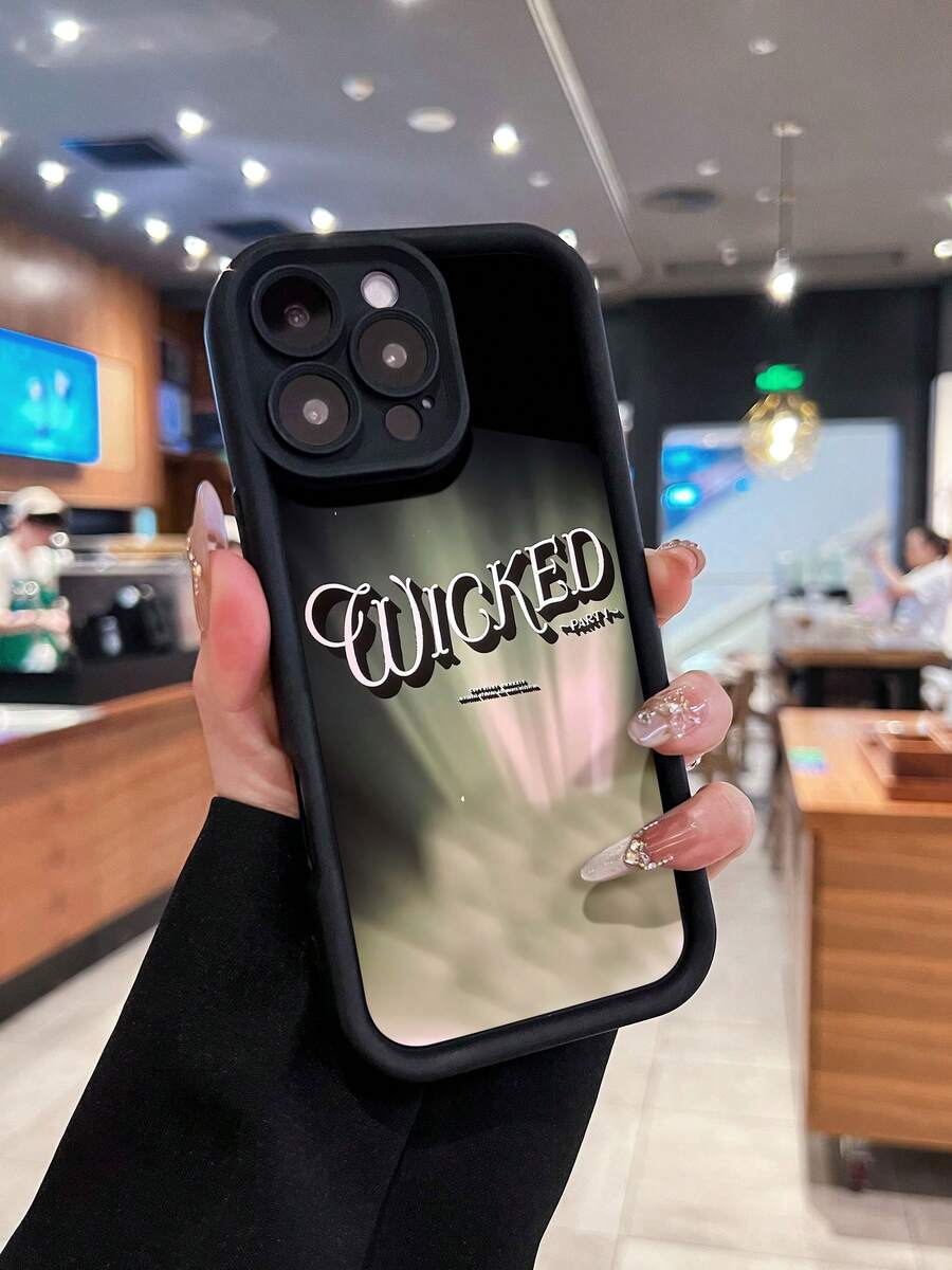 Funda para teléfono Wicked Party Vibes compatible con fundas para teléfonos , 17, 16 Pro Max, 15 Pro Max, 13 y 12. Fabricada en material TPU, que proporciona protección contra golpes y caídas. Es un regalo perfecto para Halloween, fiestas y ocasiones festivas con amigos y familiares. Tarta de Fresa, cubiertas, funda para teléfono, fundas para teléfono, funda para , funda para 17 Pro, funda para 16, Navidad, funda para 17 Pro Max, funda para 17, fundas para , funda para 15, 17 Pro Max, fundas para , funda para 16 Plus, regalos de Navidad, funda para 13, funda navideña para teléfono, funda para 16 Pro, funda para teléfono 15, funda para teléfono 13, funda para 26, rosa, funda rosa para teléfono, regalos, malvado, regalos para mujeres, funda bonita para teléfono, regalos para hombres, funda negra para teléfono, regalos para hombres - Negro - Ver 1