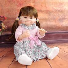 55cm Reborn Doll Soft Vinyl Body, Long Hair Princess, Perfect Birthday Gift , Christmas/Halloween Gifts Halloween/Thanksgiving Day/Christmas Gift