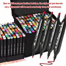 Bộ 24-262 bút dạ hai đầu gốc cồn, 262 bút dạ vẽ hai đầu gốc dầu cỡ lớn, dụng cụ vẽ chuyên nghiệp, văn phòng phẩm thiết yếu cho năm học mới, quà Giáng sinh và năm mới cho học sinh và bạn bè. - Nhiều màu - Xem 9
