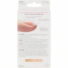 Uñas Postizas Acrilicas Punta Frances Cuadrada Corta  PEGAMENTO ROSA Y LIMA INCLUIDO Uñas flexibles y ajustables obten tu mani en solo minutos - Fiebre del azúcar - Ver 3