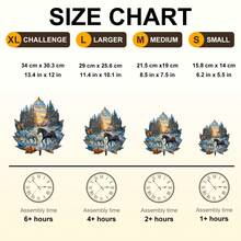 1pc Winter Of The Stallion Wooden Jigsaw Puzzle, Asymmetrical Animal Shaped Wooden Puzzle Toy, Unique Party Game Gift, Decorative Art Puzzle, Tabletop Magic Puzzle, Creative Children's Educational Puzzle, Holiday Gift, Adult Wooden Puzzle, New Year Gift, Back To School Gift, Birthday Gift (2D Puzzle) - Nhiều màu - Xem 4