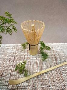 2pcs Authentic Bamboo Matcha Whisk, Easy To Use And Clean - Traditional Japanese Handmade Matcha Whisk, Specially Designed For Matcha Lovers