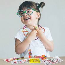 Wikki Stix - Paquete de 15 Unidades Regalo Perfecto para Todos los Tipos de Fiestas Fabricado en Estados Unidos Paquete de 15 folleto de Aula sin ensuciarConveniente y duradero, para niños - Multicolor - Ver 6