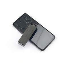 2 In 1 Microfiber Screen Cleaning Spray Set, Comes With Microfiber Cloth To Wipe Mobile Phone, Glasses Cleaning Cloth, Mobile Phone Cleaning Tool, Suitable For Mobile Phones, Tablets, Computers - Light Grey - View 9