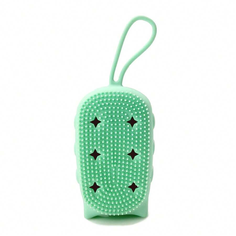 Bathroom Cleaning Brush - Owl Green - View 1