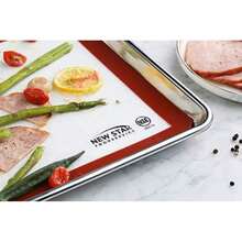 Star Foodservice 36640 Commercial Silicone Baking Mat Non-Stick Pan Liner, (Quarter Size) Pack of 12(8 x 12 inch) - Multicolor - Ver 6