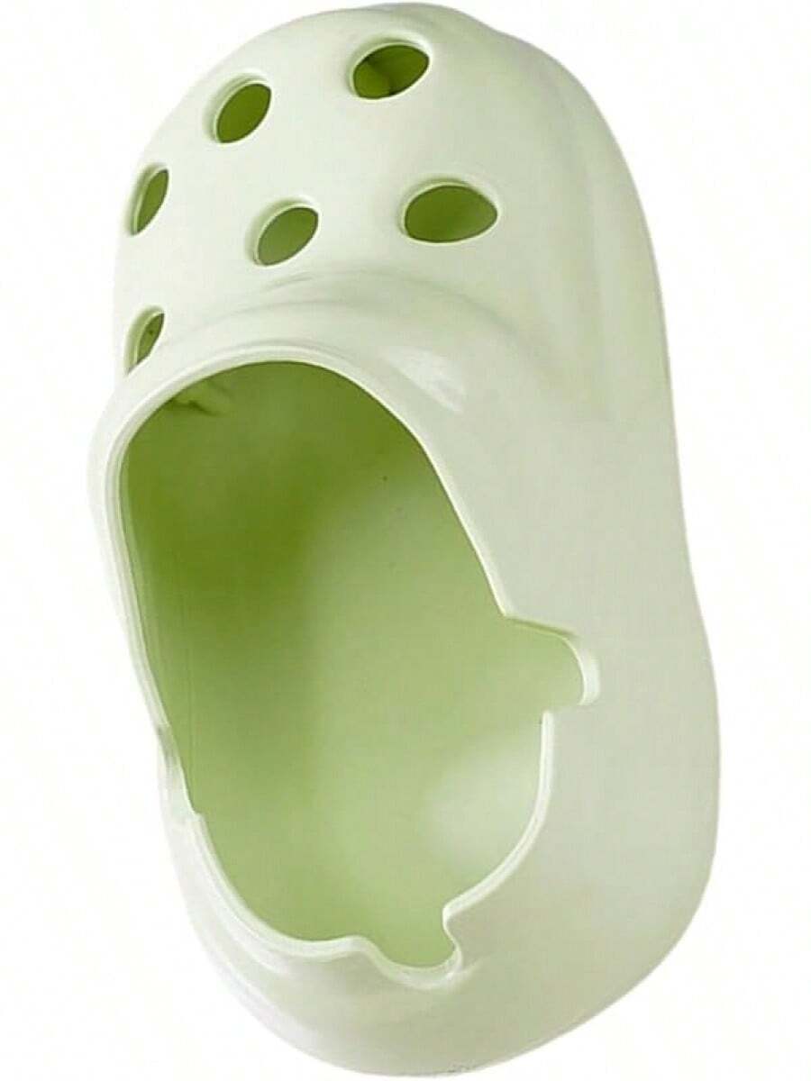 Cenicero De Con Forma Zapato Compactos Decoración Del Hogar Colector Cenizas Práctico Esencial Para Uso En Interiores Y Exteriores Lindo Cenicero Escritorio Decoraciones Para Hogar - Verde - Ver 1