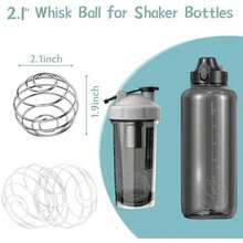 Shaker Balls, 2.1 Inch, 2PCS Mixing Balls, 304 Stainless Steel, No Chunks, Whisk Balls Shaker Cups, Mixer Bottles, Mason Jars, Protein Shakes, Smoothies - / - 查看 5