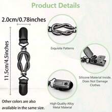 1pc Vintage Waist Belt And Shirt Clip, Waist Cincher For Dresses, Cardigans, Sweaters, Tops And Pants