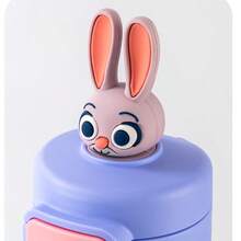 Disney Zootopia 3D Pop-Up Water Bottle Primary School Pupils' Special Summer Water Bottle Tritan Material Direct-Drink Cup Sports Water Bottle