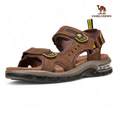 CAMEL CROWN Sandales  véritable pour hommes, convenant pour la randonnée, la marche, la plage, imperméables, adaptées aux sports de plein air, équipées d'un rembourrage de haute qualité | Imperméable
