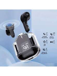 2.01英寸智能手表，具备音乐、通话、短信、天气、计步器、健身追踪功能，附赠无线耳机。 - 黑色 - 查看 8