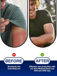 4Pairs Sun Protection Cooling Arm Sleeves Compression - Cover Up - Sun Sleeves For Men Youth,School Halloween Accessories Winter Gloves Sleeves Cover Arms Arm Warmers Autumn Outfits Halloween Costumes Black Arm Sleeve Gifts For Men - A - View 5