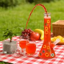 El B.ong Oficial de tus Fiestas | 11" Pipa de Agua de Vidrio Hookah | Llega con tu Cazoleta y Pipa 14mm - Blanco - Ver 4