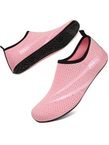 Unisex Water Shoes; Beach Shoes; Sports Outdoor Shoes; Aquatic Sports Shoes; Surfing Shoes, Diving Shoes, Yoga Shoes; Dance Shoes; Running Shoes Gym Shoes; Suitable For Indoor And Outdoor Use, Comfortable And Durable, Soft And Quick-Drying. - Pink - View 5