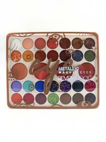 Paleta Profesional de Sombras 28 Colores – Variedad de Tonos para Todo Tipo de Estilo - Mezcla de color - Ver 3