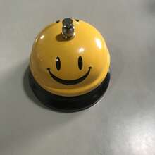 1PC 3.35 Inch Service Bell For Calling Customer Service, Desk Bell, Restaurant Games, Hotel Bell Or Dinner Bell
