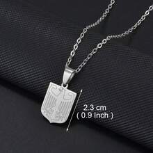 1pc German Eagle Chain Neckalces Stainless Steel Germany Jewelry For Woman Men Girls - Multicolor - View 17