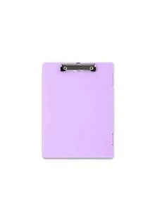 1pc A4 Size Clipboard With Storage Function, High Capacity Office Clipboard, Metal Clip, Wear-Resistant, Smooth Surface For Easy Writing, Suitable For Writing, Learning, Interviews, Sketching, Applicable To Teacher's Office, School, Construction Site, Hotel, Home And Other Occasions