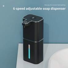 自动洗手液分配器/手动洗手液分配器，大容量，带电池电量和模式显示，易于使用，适用于厨房、浴室 - 多個顏色 - 查看 7