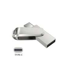 1个U盘，容量可选：1GB、2GB、4GB、8GB、16GB、32GB、64GB、128GB，USB 2.0高速接口，金属材质，兼容PC/笔记本电脑/平板电脑/手机/车载音响/游戏机/音频设备 - 安全存储您的文件！ - 銀色 - 查看 11